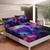 Soft Galaxy Purple Space Breathable Bedding Set -