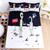 Soft Galaxy Purple Space Breathable Bedding Set -