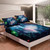 Soft Galaxy Purple Space Breathable Bedding Set -