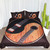 Retro Lotus Yin Yang Mandala Bohemian  Bedding Set - 210x210cm 3pcs