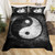Retro Lotus Yin Yang Mandala Bohemian  Bedding Set - 210x210cm 3pcs
