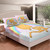 White Deer Pastel Rainbow Fitted Tie Dye Bed Cover