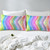 White Deer Pastel Rainbow Fitted Tie Dye Bed Cover