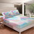 Colorful Swirl Tie Dye Fitted Bedding Set (80x200x30cm)