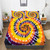 Colorful Swirl Tie Dye Fitted Bedding Set (90x200x30cm)