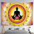 Meditation Seven Chakra Mandala Tapestry (320x180cm)