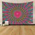 Psychedelic Mandala Witchcraft Wall Hanging Tapestry (150x130cm)