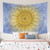 Psychedelic Mandala Witchcraft Wall Hanging Tapestry (150x130cm)
