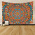 Psychedelic Mandala Witchcraft Wall Hanging Tapestry (150x130cm)