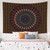 Psychedelic Mandala Witchcraft Wall Hanging Tapestry (150x130cm)