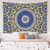 Psychedelic Mandala Witchcraft Wall Hanging Tapestry (150x130cm)