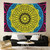 Psychedelic Mandala Witchcraft Wall Hanging Tapestry (150x130cm)