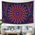 Psychedelic Mandala Witchcraft Wall Hanging Tapestry (150x130cm)