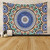 Psychedelic Mandala Witchcraft Wall Hanging Tapestry (150x130cm)