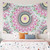 Psychedelic Mandala Witchcraft Wall Hanging Tapestry (230x200cm)