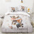 Dreamcatcher Wolf Exotic Bohemian Bedding Set - 173x218cm 2pcs