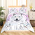 Dreamcatcher Wolf Exotic Bohemian Bedding Set - 210x210cm 3pcs