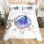 Dreamcatcher Wolf Exotic Bohemian Bedding Set - 210x210cm 3pcs