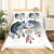 Dreamcatcher Wolf Exotic Bohemian Bedding Set - 210x210cm 3pcs