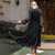 Embroidery Vintage Dress - Ishka