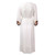 White Half Sleeve Summer Cotton Boho Dress
