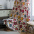 Boho Geometric Cotton Linen Tassel Decorative Curtain - RINGS TOP