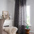Boho Geometric Cotton Linen Tassel Decorative Curtain - RINGS TOP