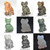 Natural Gemstone Healing Crystal Animals Figurines