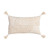 New Beige Tassels  Decorative Square Cushion Cover 45x45/30x50cm