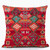Bohemian Linen Pattern Multicolor  Abstract Cushion Case