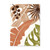 Monstera Palm Abstract Geometric Canvas Painting (10x15cm Unframed)