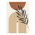 Beige Geometric Line Canvas Painting (30x40cm no frame)