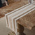 Natural Bohemian Style With Tassels Table Runner - 30x160cm