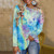 Casual Tie Dye Ropa Mujer T Shirt  For Women - size Medium