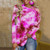 Casual Tie Dye Ropa Mujer T Shirt  For Women - size Medium