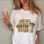 Women Leopard Skull Graphic  Cow Bull  T-shirt For Women - Size Large