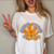 Women Leopard Skull Graphic  Cow Bull  T-shirt For Women - Size Large