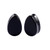 White Pink Saddle Expander Stretcers Earrings 2PC - 10mm