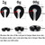 White Pink Saddle Expander Stretcers Earrings 2PC  - 20mm