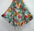 Summer  Maxi African Holiday Batwing Sleeve Silk Robe