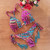 Women's Multicolor Push up Sexy Bikini Set - size M