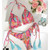 Women's Multicolor Push up Sexy Bikini Set - size M