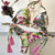 Women's Multicolor Push up Sexy Bikini Set - size Large