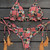 Women's Multicolor Push up Sexy Bikini Set - size Large