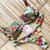 Women's Multicolor Push up Sexy Bikini Set - size Large