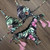 Women's Multicolor Push up Sexy Bikini Set - size Large