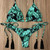 Women's Multicolor Push up Sexy Bikini Set - size Large