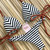Women's Multicolor Push up Sexy Bikini Set - size Large