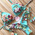 Women's Multicolor Push up Sexy Bikini Set - size Large