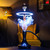 LED Hookah Light Colorful Ring Lamp Magnet Viscose with Remote Control